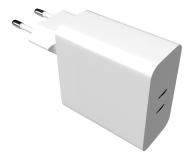 FIXED Ładowarka Sieciowa Mains Charger 2xUSB-C PD 65W biały FIXC65-2C-WH - 1249158 - zdjęcie 3